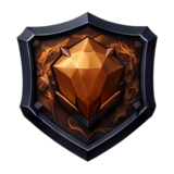 Bronze rank badge