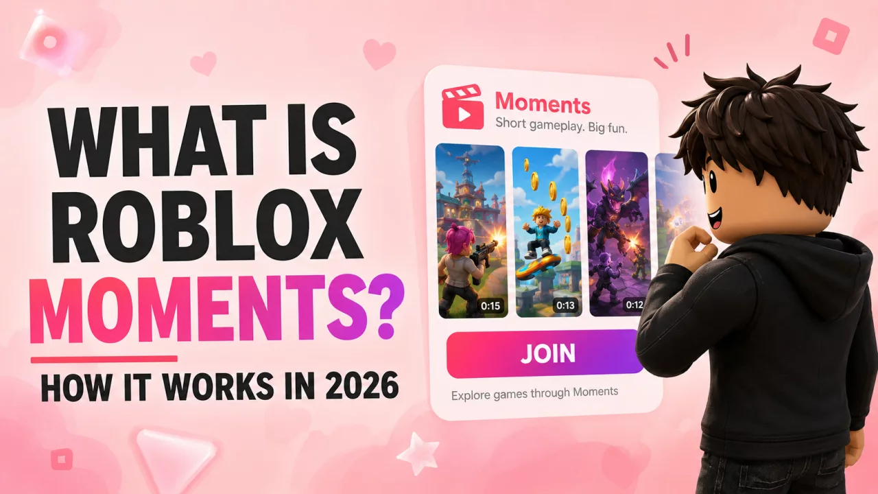 What is Roblox Moments in 2026 with short gameplay clips and Roblox game discovery