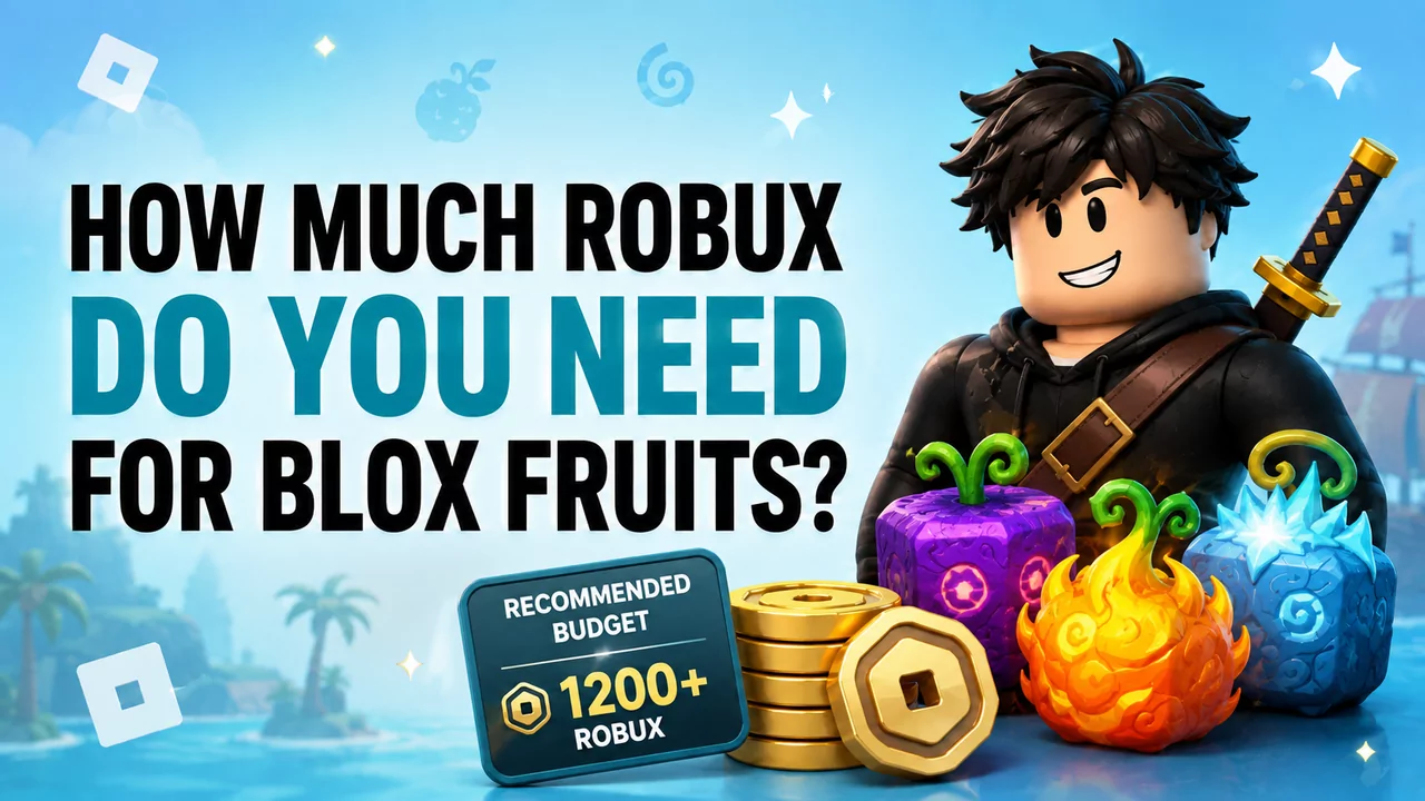 How much Robux you need for Blox Fruits with zero 500 1000 and 3000 Robux budget tiers
