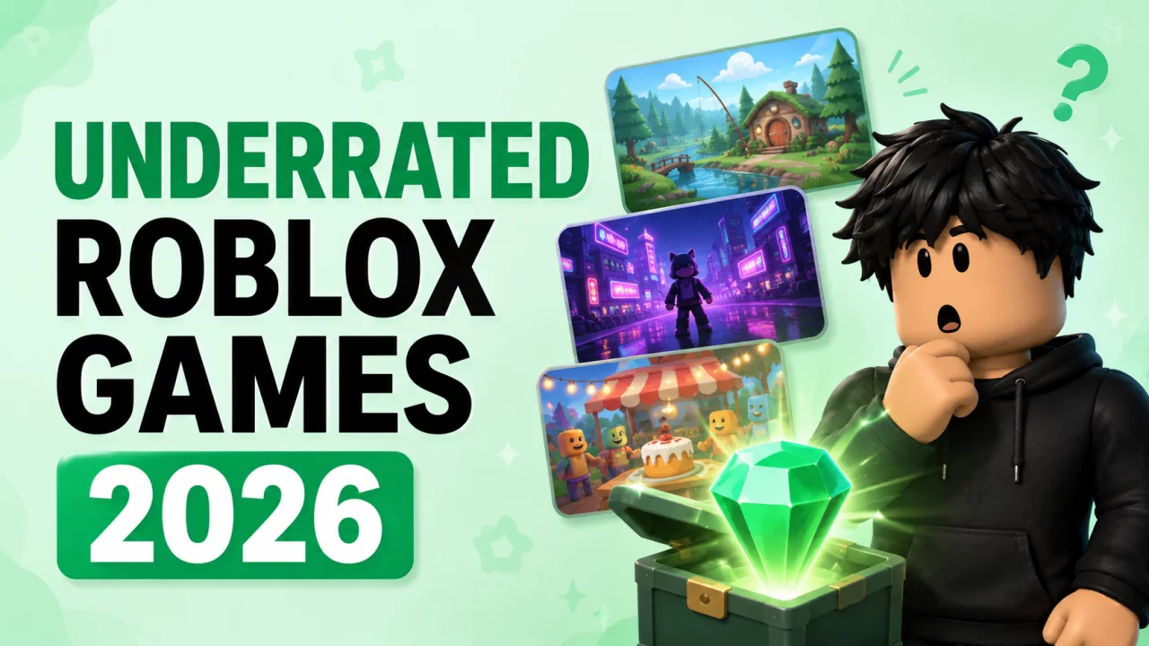 Underrated Roblox games 2026 with creative Roblox hidden gems and different game genres