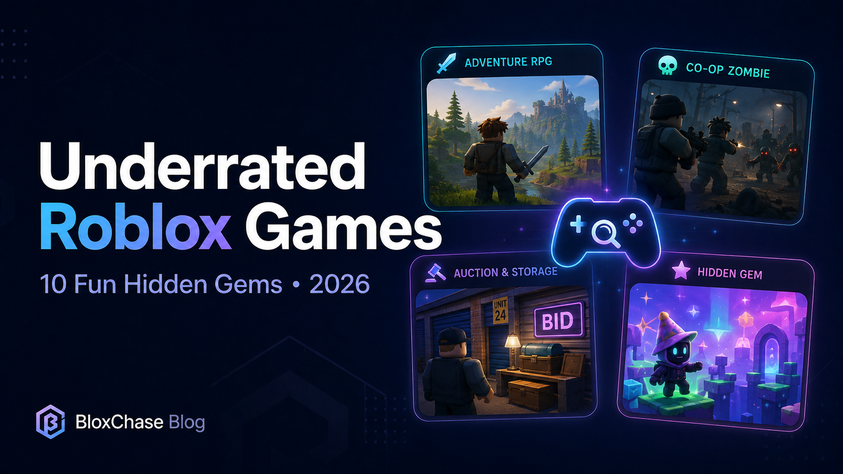 Underrated Roblox games 2026 with creative Roblox hidden gems and different game genres